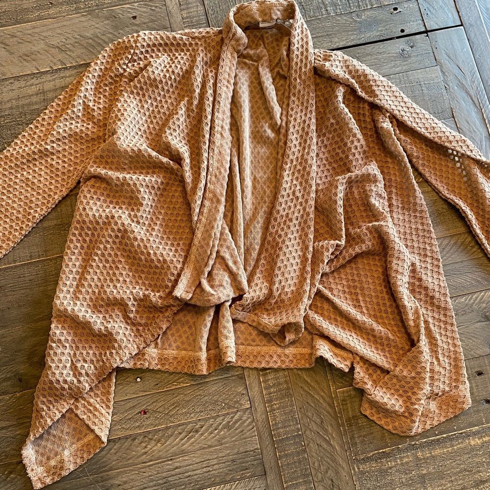 Ricrac & Ruffles Women’s Medium open cardigan - EUC 🚭🐶